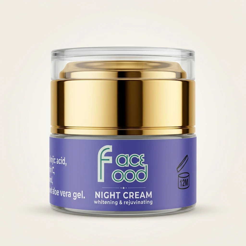 Crème de nuit éclaircissante Face Food