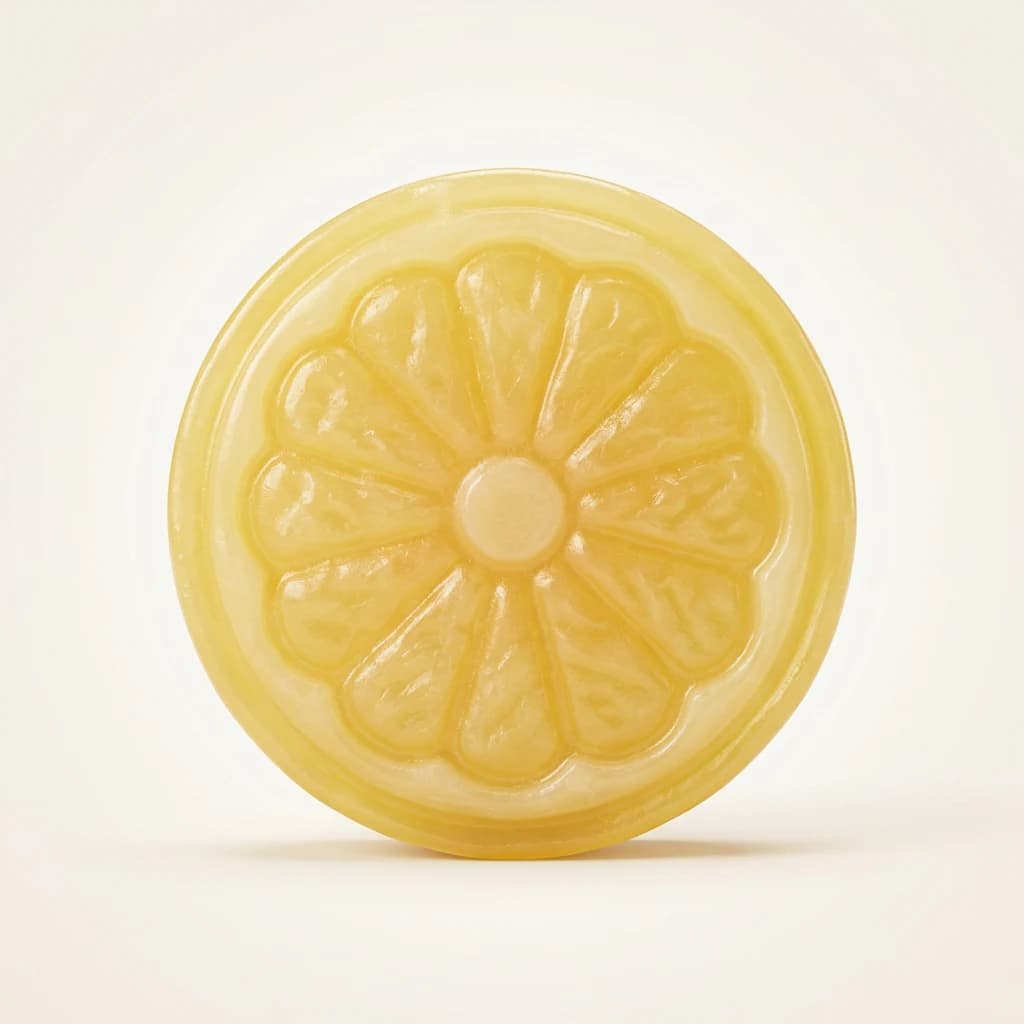 Savon orange couper