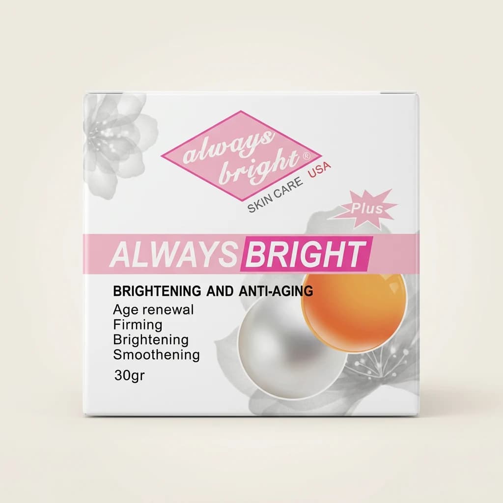 Crème visage éclat anti-âge Always Bright Plus 30 g