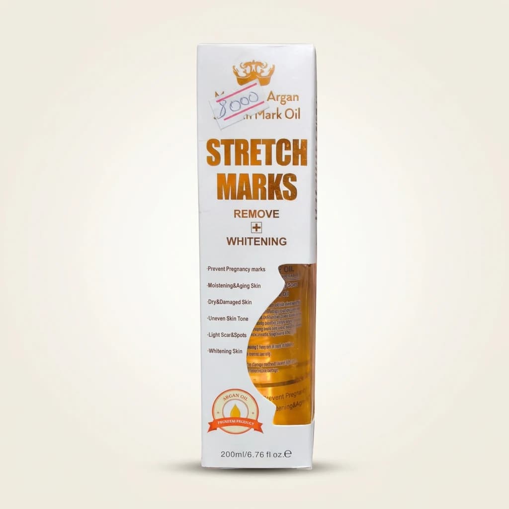 Huile anti-vergetures éclaircissante à l'argan 200 ml