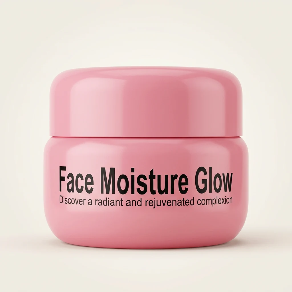 Crème visage hydratante éclat Face Moisture Glow pot rose