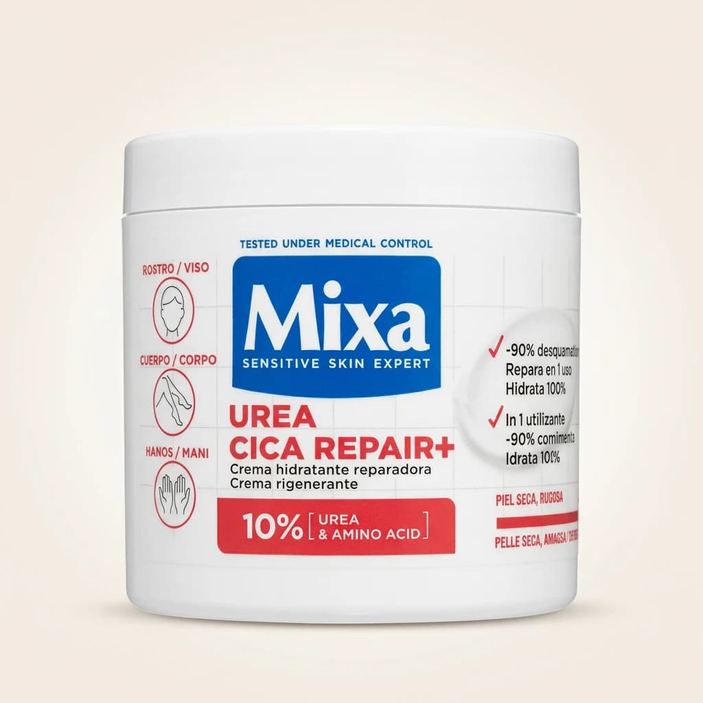 Crème réparatrice Mixa Urea Cica Repair+ Urée 10 %