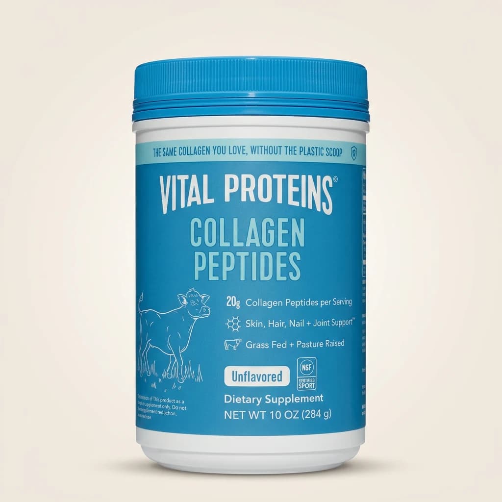 Collagène en poudre Vital Proteins Collagen Peptides nature 284 g