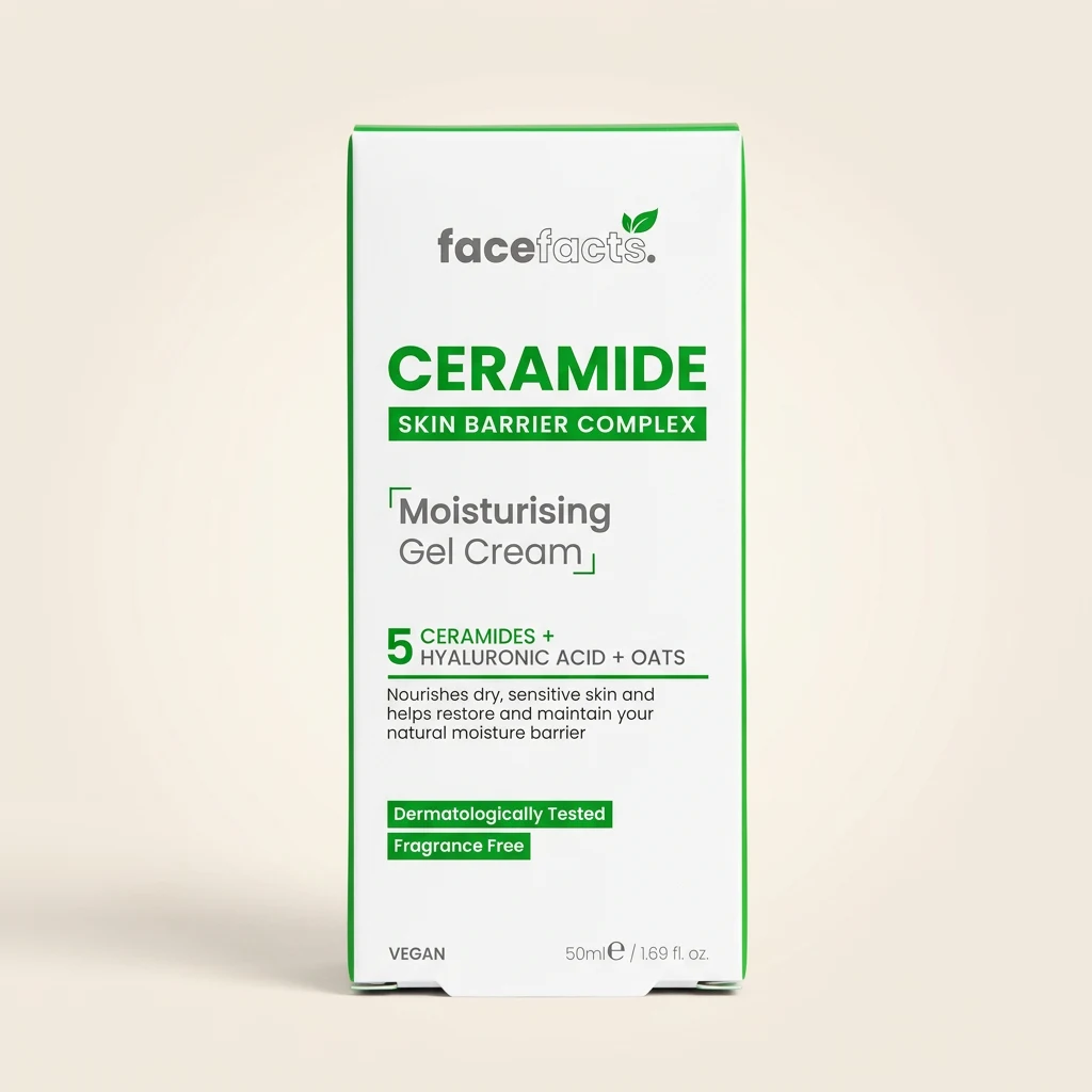 Gel-crème hydratant visage Face Facts Céramides 50 ml