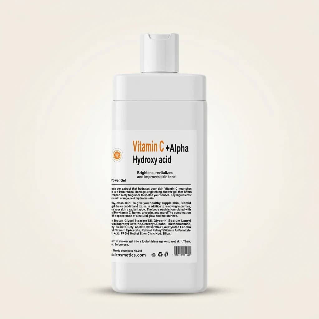 Gel douche éclat Bismid Vitamine C AHA