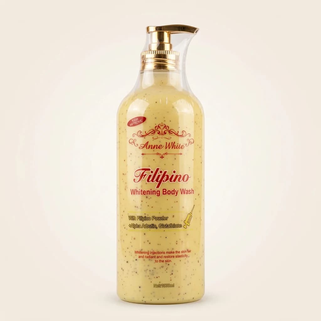 Gel douche éclaircissant Amos White Filipino Alpha Arbutine Glutathion 1000 ml