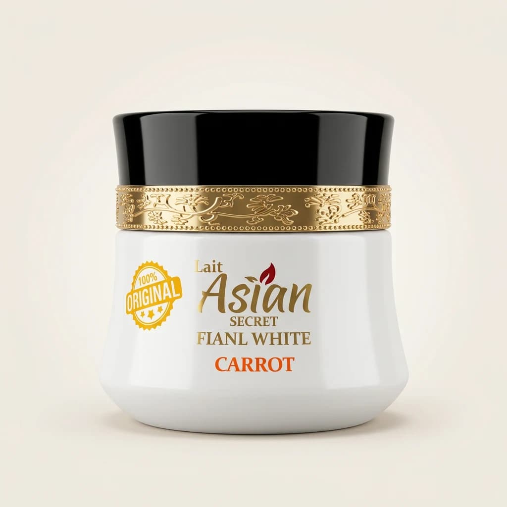 Crème éclaircissante Asian Secret Carotte pot blanc