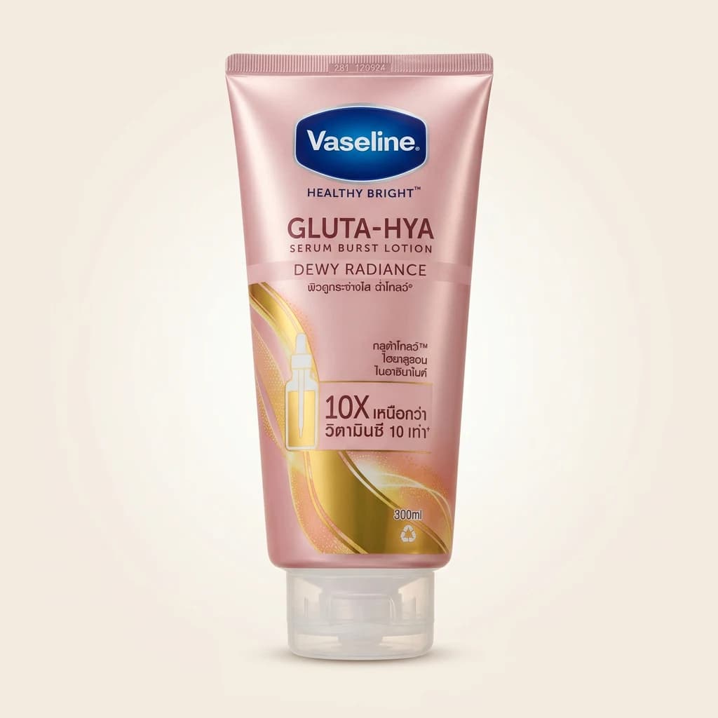 Lotion sérum Vaseline Healthy Bright Gluta-Hya Dewy Radiance