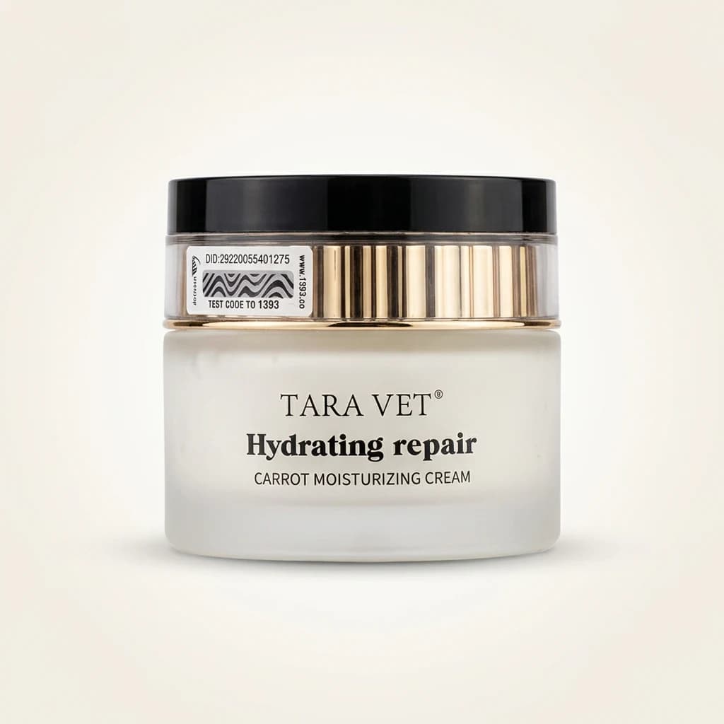 Crème visage Tara Vet Hydrating repair Carrot Moisturizing Cream