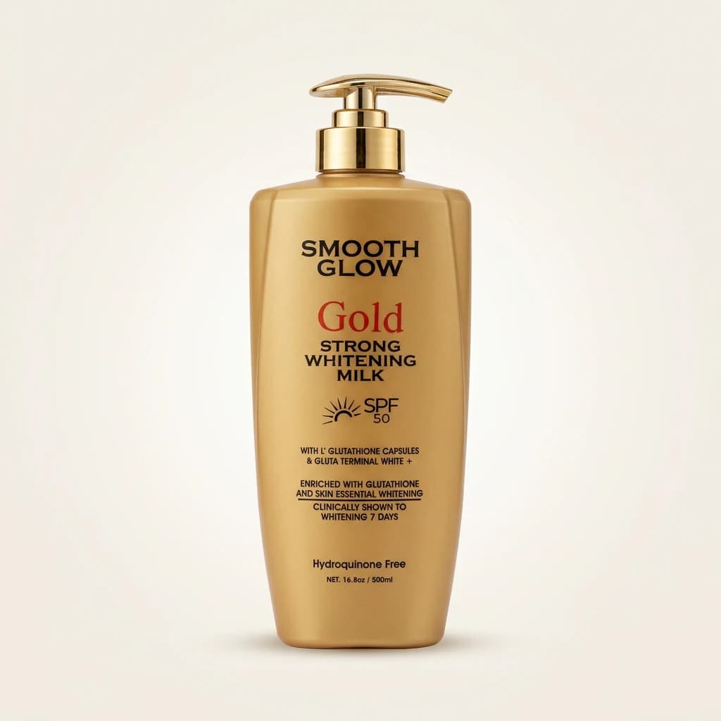 Lait corporel Smooth Glow Gold Strong Whitening Milk SPF 50