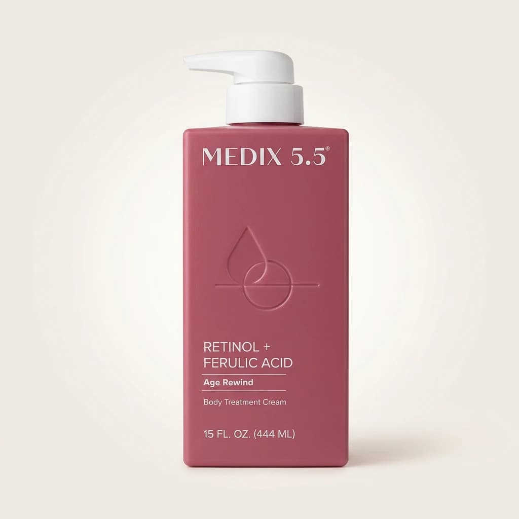 Crème corps Medix 5.5 Retinol + Ferulic Acid Age Rewind Body Treatment Cream