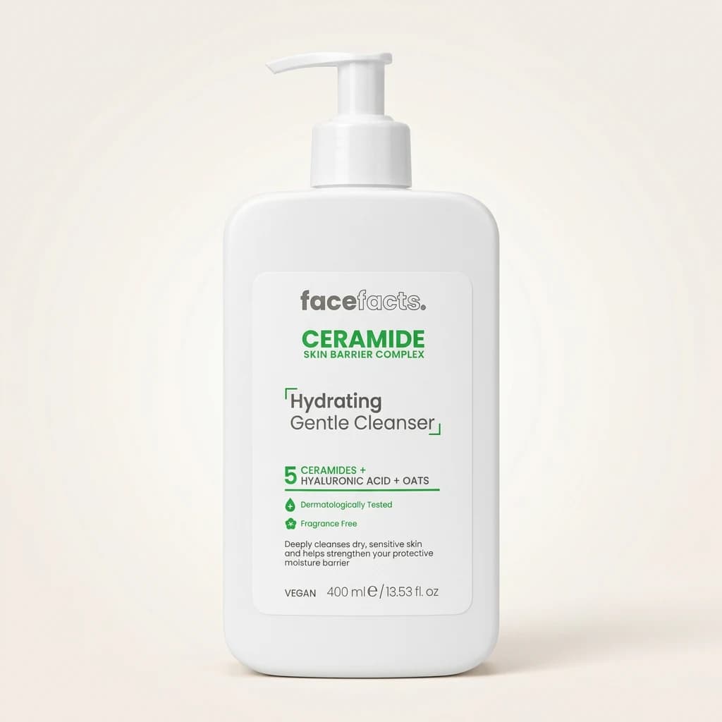 Nettoyant doux hydratant Face Facts Céramides 400 ml