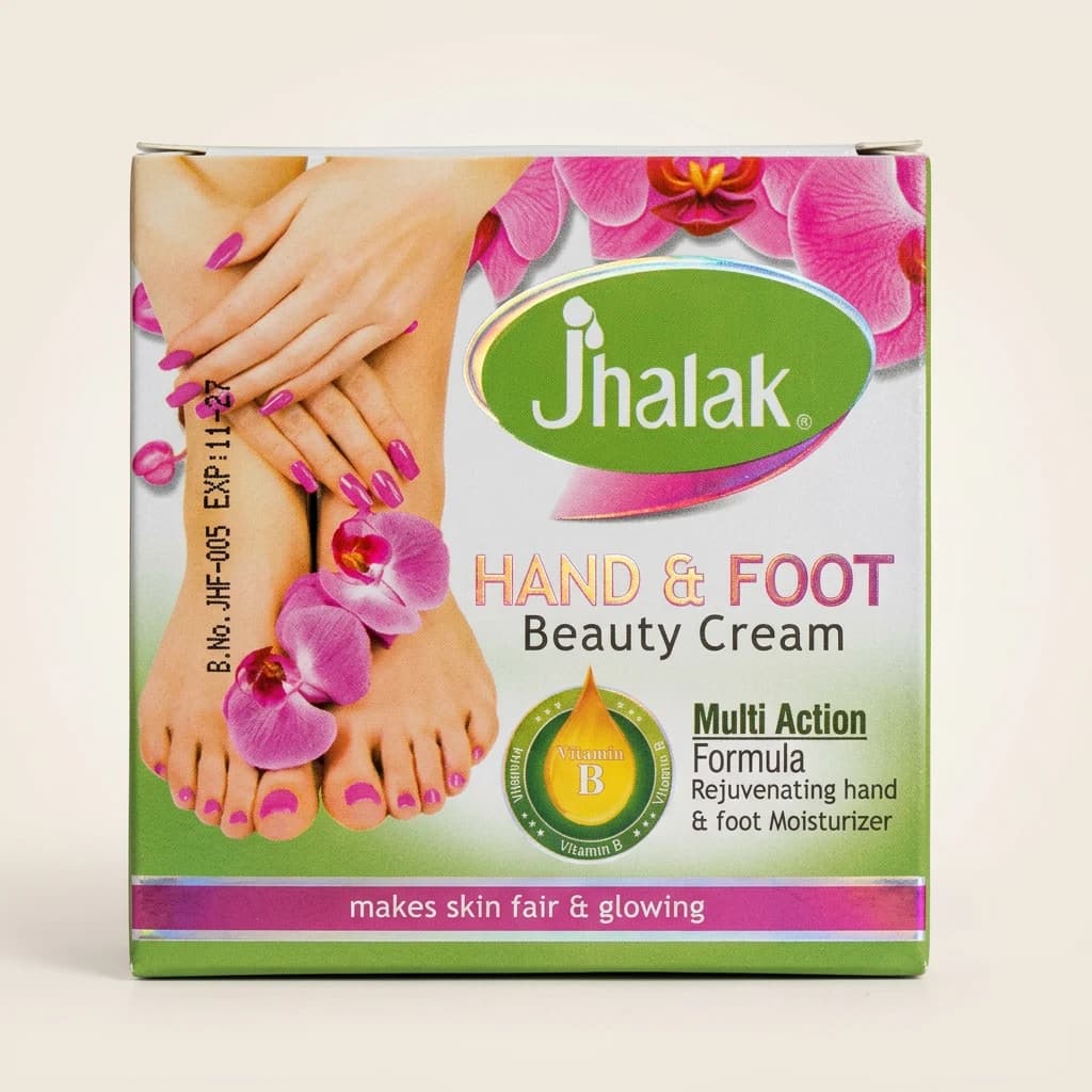 Crème de beauté mains et pieds Jhalak