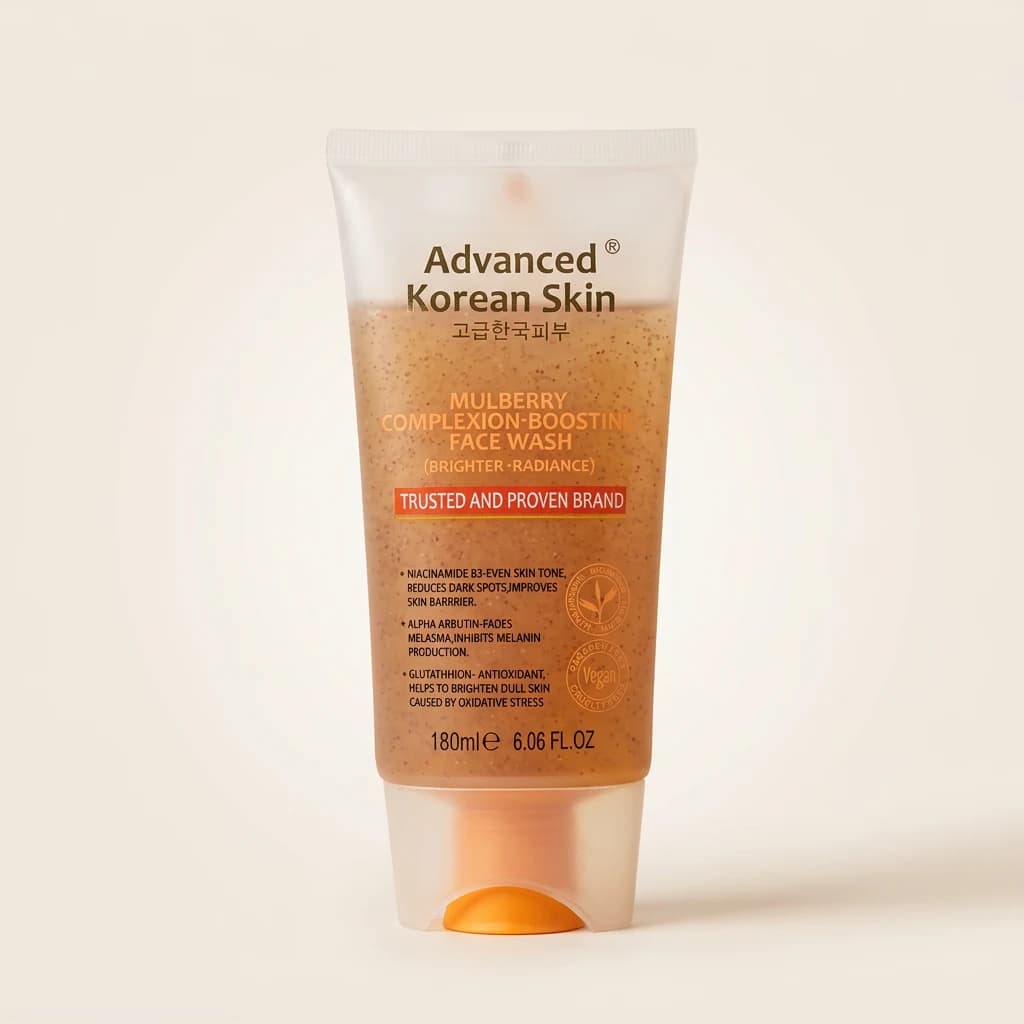 Nettoyant visage éclat Advanced Korean Skin Mûrier 180 ml