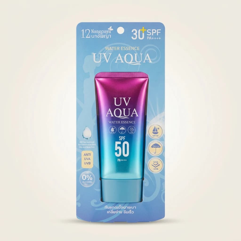 Écran solaire 12 Nangpaya UV Aqua Water Essence SPF 50+