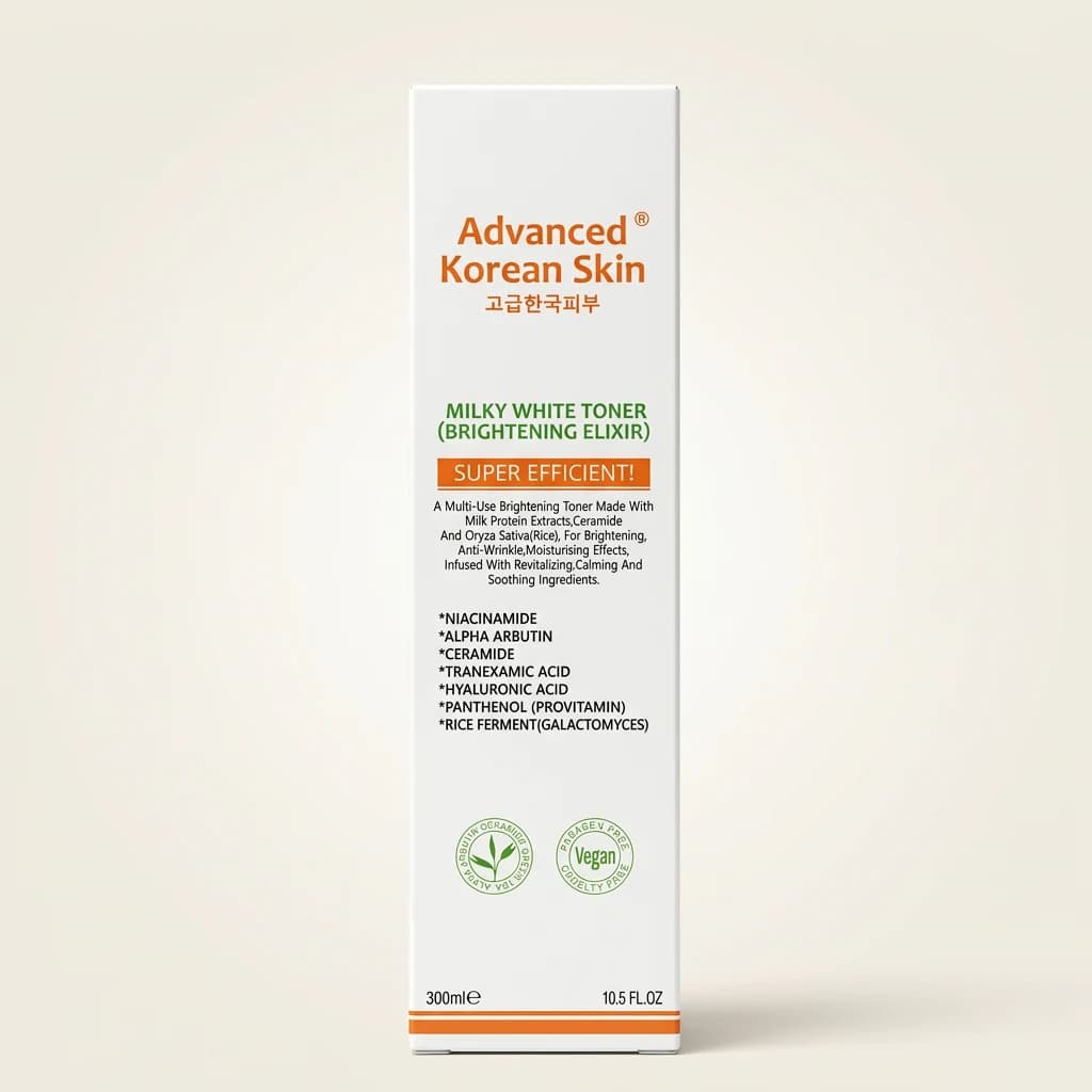 Tonique éclat Advanced Korean Skin Milky White 300 ml