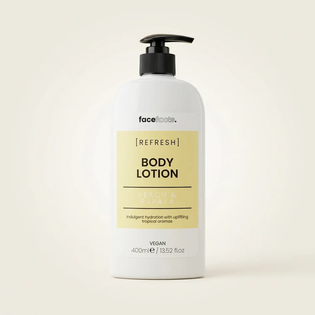 Lotion corporelle Face Facts Refresh Pêche Papaye 400 ml
